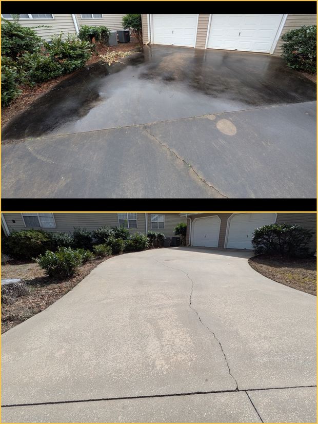 Driveway & Apron Deep Clean — Eagle Eye Pressure Washing, Concrete & Driveways