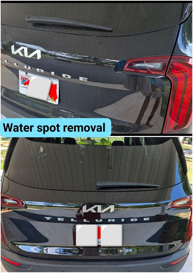 Hard Water Spot Removal — Eagle Eye Pressure Washing, Auto Detailing